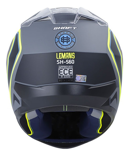 Casco Integral Shaft 560 Lemans Certificado Foto 8