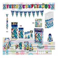 Decoración Infantil Fiesta Monsters Inc University Set X12