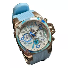 Reloj Technosport Mujer Ts-100-b4 Azul Claro