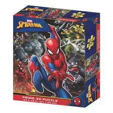 Prime 3d Stspiderman Rompecabezas 3d, Multicolor