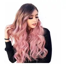  Peluca Balayage Cosplay Degradee Kanekalon 60cm Uso Diario