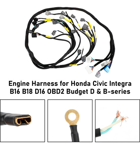 Arns De Motor Para Honda Civic Integra B16 B18 D16 Obd2 Foto 5