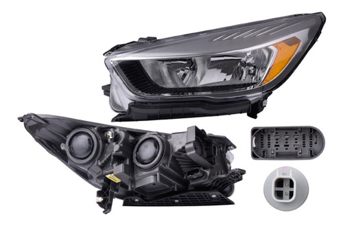 Faro Izq O Der Ford Escape 17/18 Depo Foto 10