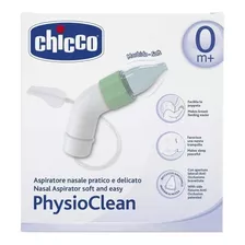 Aspirador Nasal Para Bebe Marca Chicco Boquillas Bolsa 0m+ Color Blanco