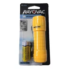 Linterna Led Rayovac 9led Con 3 Pilas Aaa Color De La Luz Luz Día