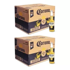 Cerveza Corona 2 Cajas X24 Unidades Porron 330ml Fullescabio