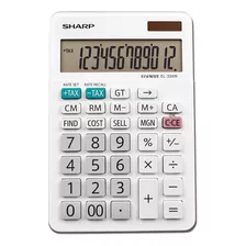 Calculadora Empresarial Sharp El-334wb, Color Blanco 4.0
