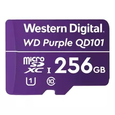 Memoria Microsdxc 256gb Wd Purple Cctv Uhs-i Wdd256g1p0c