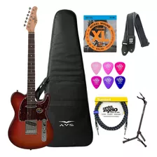 Guitarra Tagima T910 Hb Honey Burst + Kit