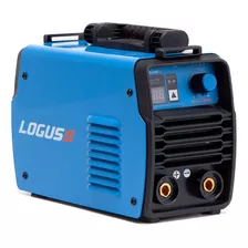 Soldadora Inverter Logus 160amp 2en1 + Mascara Color Azul