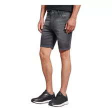  Bermuda Devré Jean Gastado Slim Gris Hombre 17d000063