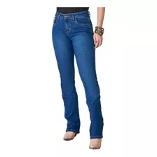 Calça Feminina Minuty Jeans Azul Boot Cut Ref 95028