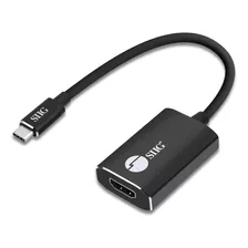 Siig Cb-tc0c12-s1 Adaptador De Cable Usb Tipo C A Hdmi 4k, C