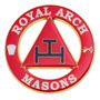 Royal Arch Masons - Emblema Redondo Para Automvil Masni