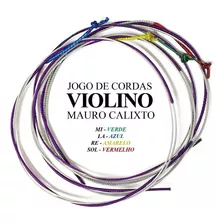 Jogo Corda Violino 4/4 Mauro Calixto (c/ 4 Cordas)