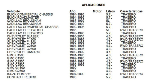 Soporte Trans Automtica Trasero Chevrolet Camaro 1991 3.1l Foto 8