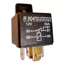 Mini Relay 12v 50a Salida Doble 904 Dze Nacional Exelente