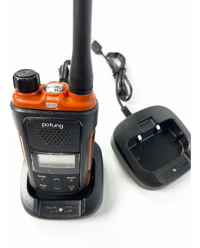 Baofeng 2 Radios Pofung F12 Uhf Con Manos Libres Set-2 Foto 3