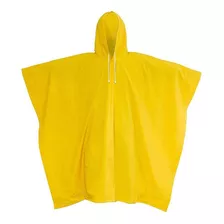 Impermeable Tipo Poncho Amarillo Unitalla Pvc 571 Adir