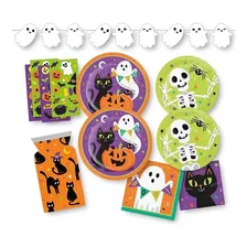 Suministros Para Fiestas De Halloween Para Niños: Platos, Se