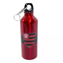 Garrafa De Alumínio Com Prendedor 500ml - Flamengo