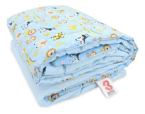 Edredom Berço Infantil 100% Algodão Percal Estampado Macio