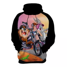 Blusa De Frio Moletom Taz Mania Looney Tunes Desenho Hd 07