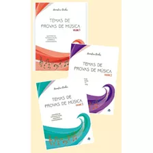 Kit 3 Livros - Temas De Provas De Música, Hannelore Bucher