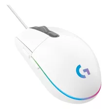 Mouse Gamer Logitech G203 New Rgb Lightsync White