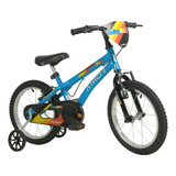 Bicicleta Infantil Masculina Aro 16 Com Rodinha 3 4 5 6 Anos