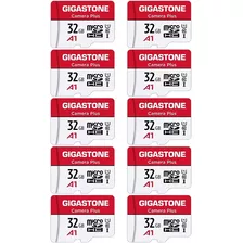 [gigastone] Tarjeta Micro Sd De 32 Gb Paquete De 10 Unidade.