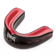 Protector Bucal Everlast Evershield Double Negro/rojo