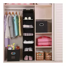 Organizador De Ropa Multi Uso 6 Estantes Plegables