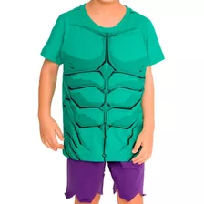 Pijama Infantil Menino Curto Hulk 52.05.0046