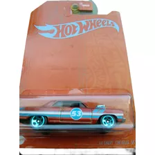 Carro Hot Wheels Orange And Blue 64 Chevy Chevelle Ss Mattel