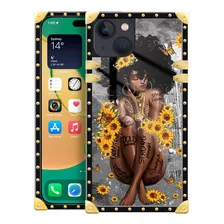 Carloca Funda Compatible Con iPhone 13, Diseno De Mariposa D