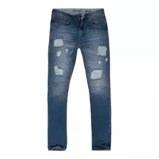 Calça Masculina Jeans Destroyed Pences