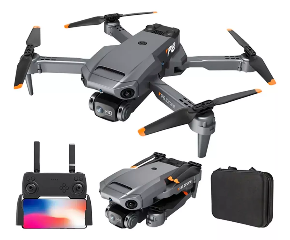 Mini Drone Foldable Control Remoto Wifi 2.4gz Giro 360º