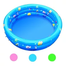 Piscina Inflable Plástico Bebe 3 Anillos 80 X 35 Cms Verano