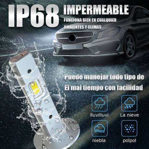 15,000lm 2x 6000k Juego De Focos Led Para Alfa Romeo 2001-10 Foto 6