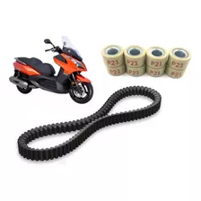 Kit Correia E Rolete Kymco Downtown 300 / People Gti 300