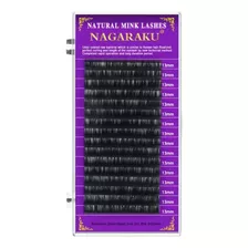 Blister Pestañas Nagaraku Aplicacion Mink 1x1 1pz Una Medida