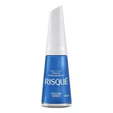 Esmalte De Uñas Strisqué Colored Creamy Blue Mind, 8 Ml