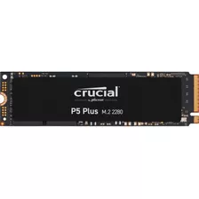 Ssd 1tb Crucial P5 Plus M.2 Nvme 2280 Pcie Gen 4.0 Velocidade Leitura 6600 Mb/s E Gravação 5000 Mb/s Ct1000p5pssd8 1000gb