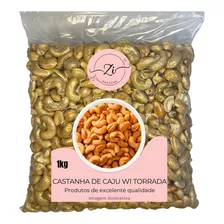 Castanha De Caju Inteira W1 Torrada - Ótima Qualidade - 1kg