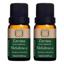 Kit 2 Óleos Essenciais De Melaleuca Zavrina Tea Tree Natural