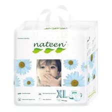 Caja Pañal Bebe Ecológico Premium Nateen (112 Uni Talla Xl)