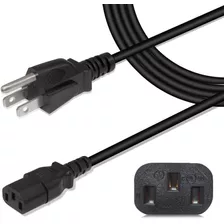 Ac Power Cord   cable De Repuesto Para Plasma Tvs & Comput