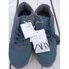 Zapatillas Deportivas Niña Zara Talle 35 Nuevos (22,5 Cm)