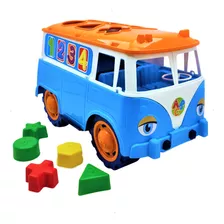 Brinquedo Educativo Kombi Peças De Montar Kombica Carrinho